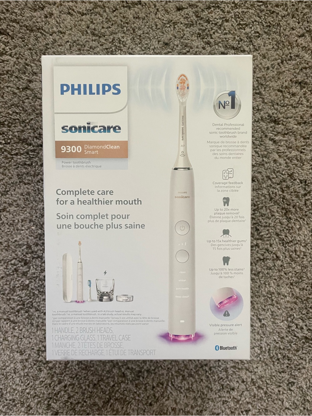 Philips Sonicare Electric Toothbrush in White 9300